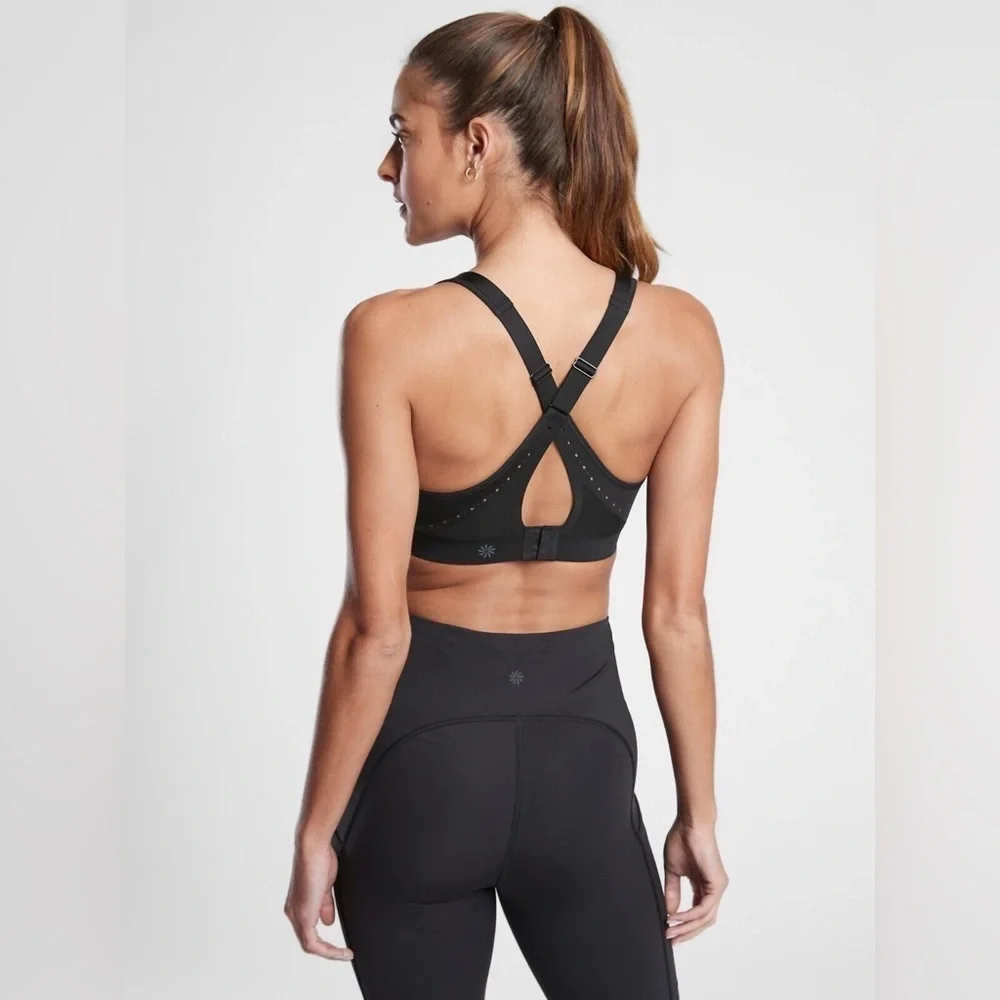 NWT ATHLETA Women’s Black Phenomena Bra Size: 36DD